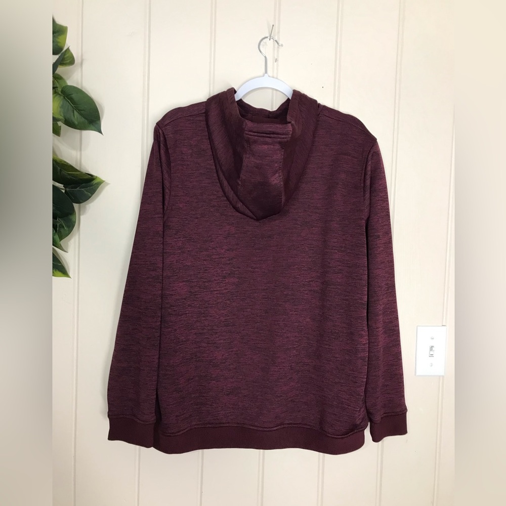 Under Armour Fleece Athletic Drawstring Hoodie Sweatshirt
Large 42 - 44
Burgundy - Picture 9 of 12